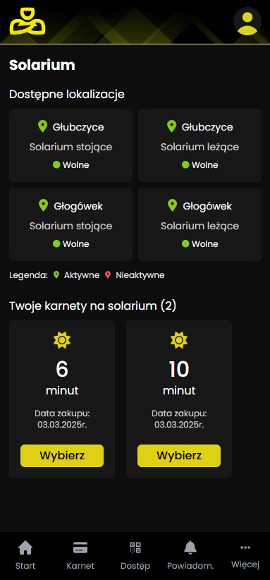 Aplikacja Forma Fitness